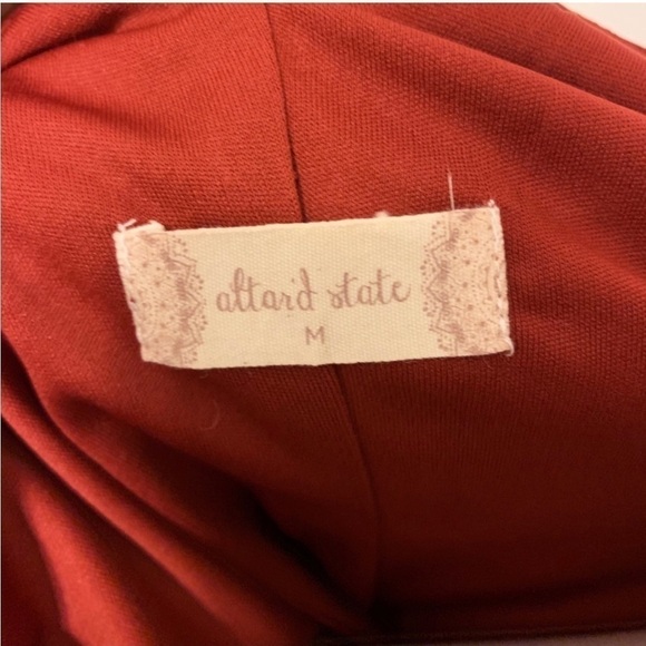 ALATR'D State Satori Long Sleeve Dress Medium Boho - Picture 8 of 9